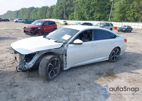 2018 Honda Accord Sport from USA, damaged, VIN 1HGCV1F38JA235670